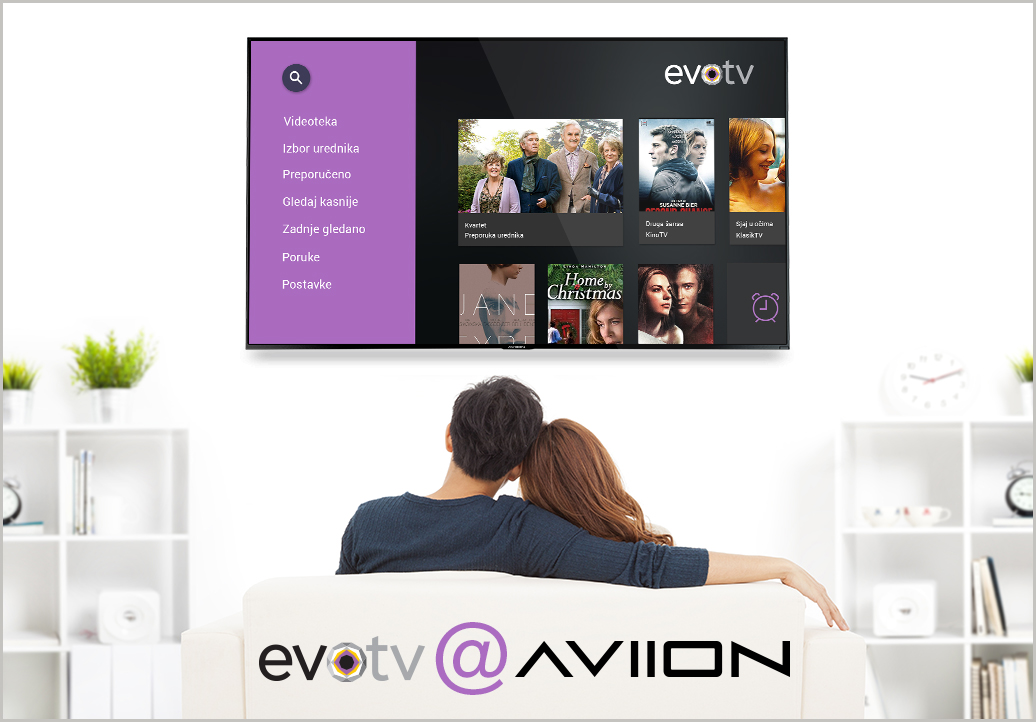 Evotv, yet another Croatian OTT solution based on AVIION HS5 Platform